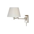 Perfecttwinkle Chapeau Smart Lighting Swing Arm Wall Light - Satin Nickel PE141910